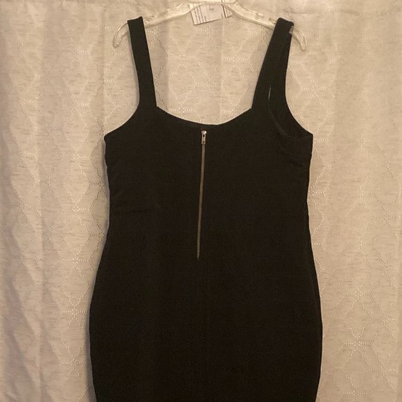 Vintage 2000s Torrid Zipper Back Little Black Dress - Picture 4 of 15